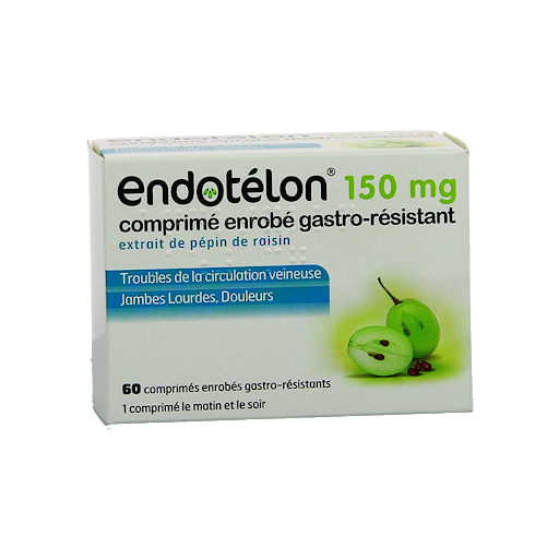 Endotelon 150mg comprimés 60 - Pharmacie Agnès Praden à Alès