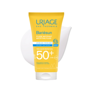 Uriage Bariésun Fluide Matifiant spf50+ 50 ml - Pharmacie Agnès Praden à Alès
