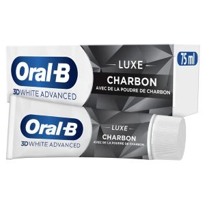 Procter & Gamble Oral B 3D White Advanced Luxe Charbon Dentifrice 75ml - Pharmacie Agnès Praden à Alès
