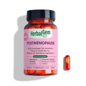 Herbalgem Gemmocaps Postménopause 30 Capsules - Pharmacie Agnès Praden à Alès