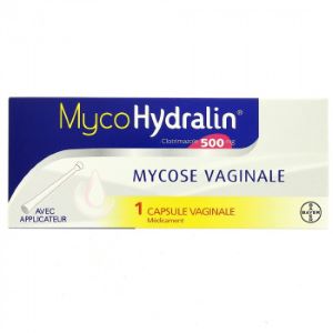Bayer MycoHydralin 500mg 1 Capsule Vaginale - Pharmacie Agnès Praden à Alès
