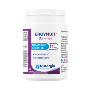 Nutergia Ergynuit Sommeil 60 gélules - Pharmacie Agnès Praden à Alès