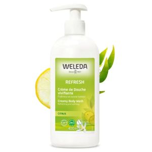 Weleda Crème Douche Vivifiante Citrus Tous Types de Peaux 400ml - Pharmacie Agnès Praden à Alès