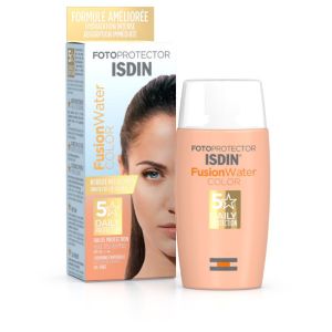 Isdin Fotoprotector Fusion Water Color Bronze SPF50 50Ml - Pharmacie Agnès Praden à Alès