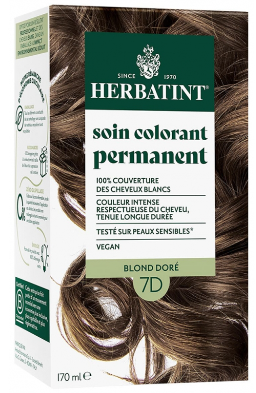 HERBATINT 7D BLOND DORE - Pharmacie Agnès Praden à Alès