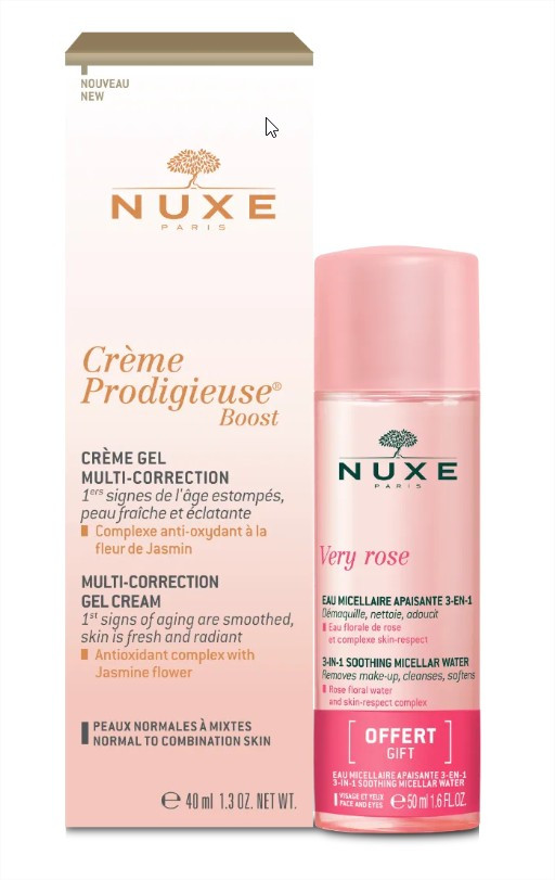 Nuxe Crème prodigieuse Boost Crème Gel Multi-Correction 40 ml - Pharmacie Agnès Praden à Alès