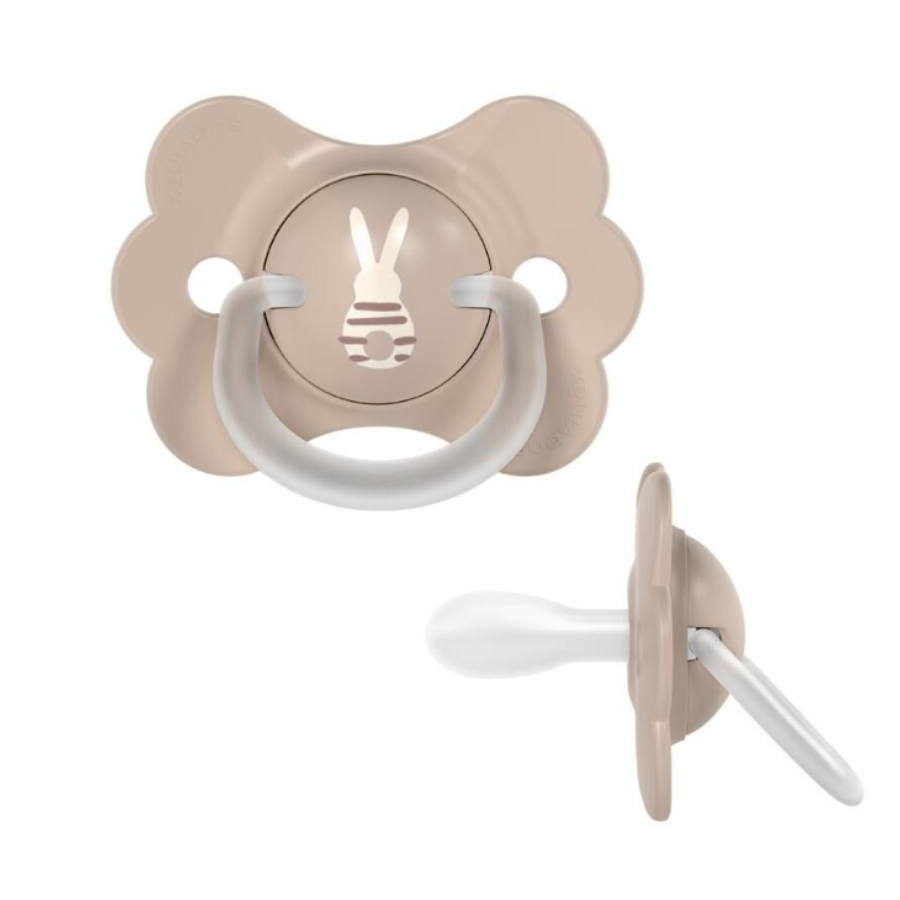 Suavinex Sucette Butterfly SX Pro 0/6M Wonderland Lapin Beige  - Pharmacie Agnès Praden à Alès