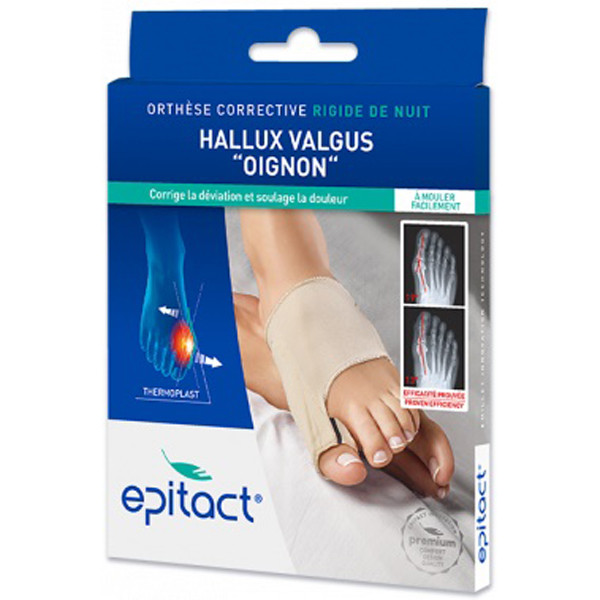 Epitact orthèse corrective nuit hallux valgus oignon taille M - Pharmacie Agnès Praden à Alès