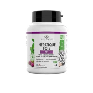 Flora Natura Complexe 4+ Hépatique & Foie 120 Gélules - Pharmacie Agnès Praden à Alès