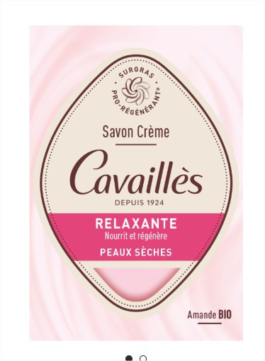 Cavailles Savon Crème Relaxante 100g - Pharmacie Agnès Praden à Alès