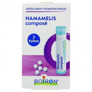 Boiron Hamamélis Composé Homeopack 3 Tubes Granules - Pharmacie Agnès Praden à Alès