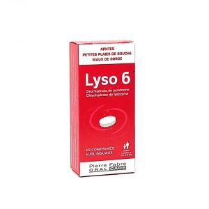 Pierre Fabre Lyso 6 30 Comprimés - Pharmacie Agnès Praden à Alès