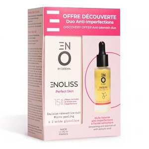 Laboratoire Codexial ENO  Enoliss Perfect Skin 15 AHA + Oil - Pharmacie Agnès Praden à Alès
