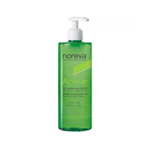 Noreva Actipur Gel Dermo Nettoyant 400ml sans Savon, Visage et Corps - Peaux Sensibles à Imperfections - Pharmacie Agnès Praden à Alès