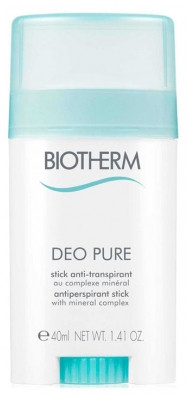 Biotherm Déo Pure Anti-Transpirant Stick 40 ml - Pharmacie Agnès Praden à Alès