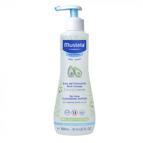 Mustela peau normale eau nettoyante sans rinçage à l'avocat bio 300ml - Pharmacie Agnès Praden à Alès