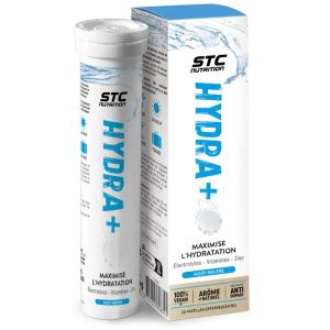 Ineldea Stc Nutrition Hydra+ Gout Neutre 20 Pastilles Effervescentes - Pharmacie Agnès Praden à Alès