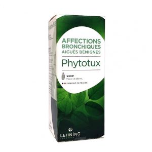 Lehning Phytotux Sirop 250ml - Pharmacie Agnès Praden à Alès