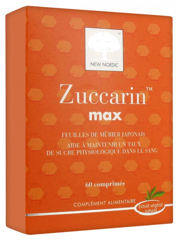 Zuccarin Max 60 Comprimés - Pharmacie Agnès Praden à Alès