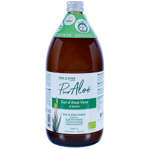 Pur Aloe Gel à boire à l'Aloé Vera 1L - Pharmacie Agnès Praden à Alès