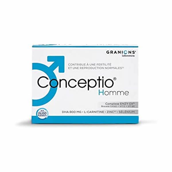 Laboratoire des Granions conceptio homme 30 sachets 90 capsules - Pharmacie Agnès Praden à Alès