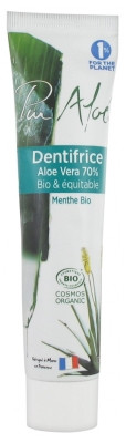 Pur Aloé Dentifrice à l'Aloe Vera 70% Bio 75 ml - Pharmacie Agnès Praden à Alès