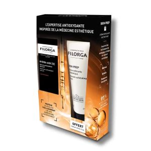 Filorga Hydra-AOX [5] Coffret Sérum Antioxydant 30ml + Crème Nettoyante Skin-Prep 75 ml - Pharmacie Agnès Praden à Alès