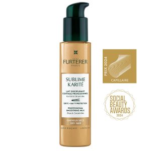 René Furterer Sublime Karité Lait Disciplinant Coiffage Professionnel Cheveux Secs 100ml - Pharmacie Agnès Praden à Alès