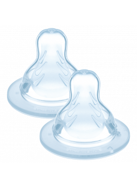 MAM 2 Tétines silicone débit rapide 3 - Pharmacie Agnès Praden à Alès