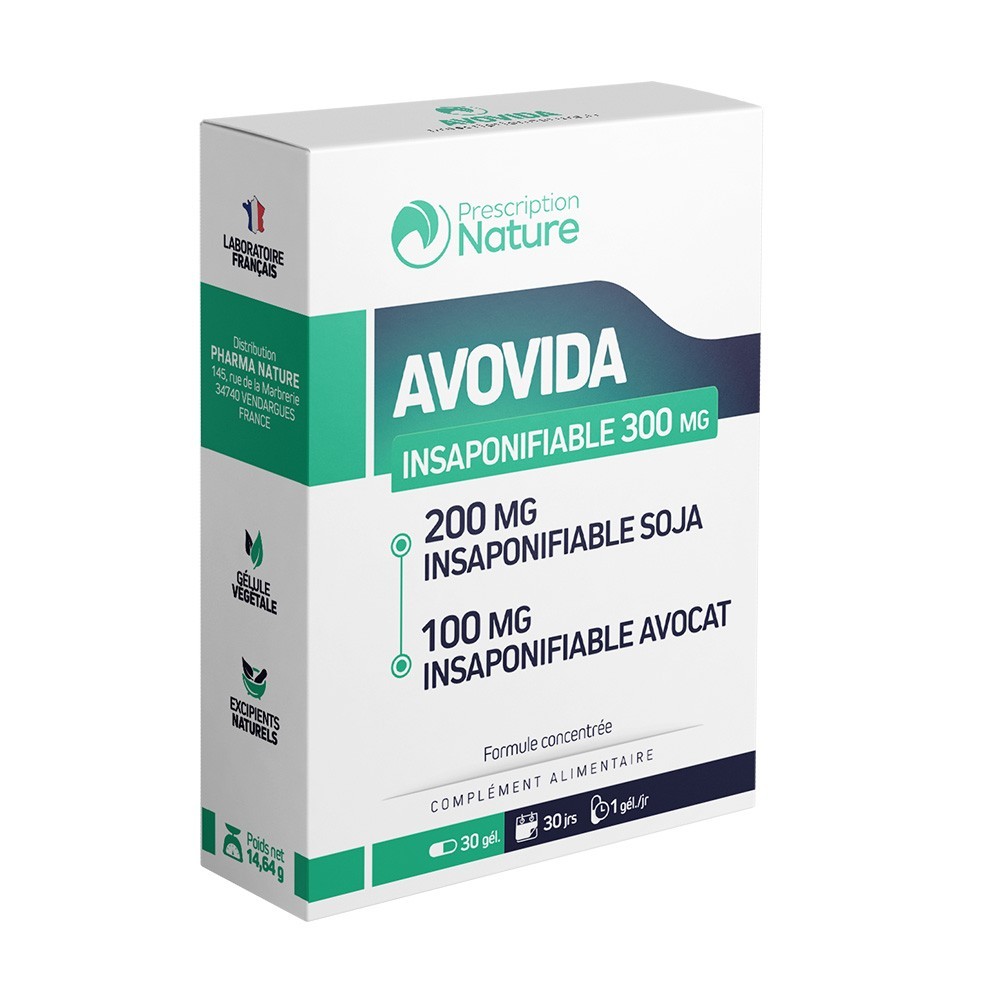 Prescription Nature Avovida 30 gélules - Pharmacie Agnès Praden à Alès