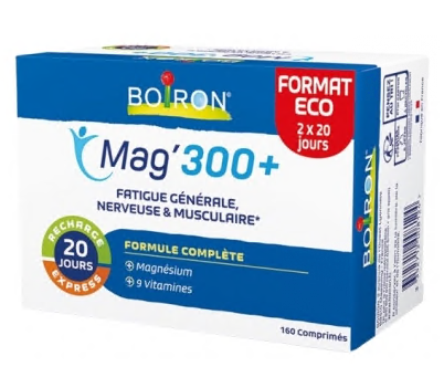 Boiron Mag'300+ fatigue générale 160 comprimés - Pharmacie Agnès Praden à Alès