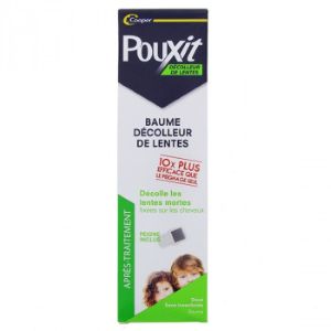 Pouxit Baume Décolleur de Lente 100g + Peigne - Pharmacie Agnès Praden à Alès