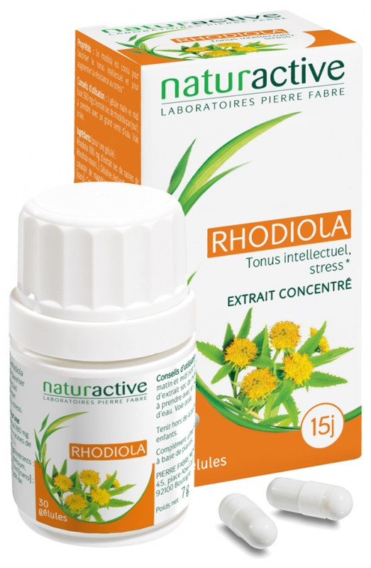 Naturactive Rhodiola 30 Gélules - Pharmacie Agnès Praden à Alès