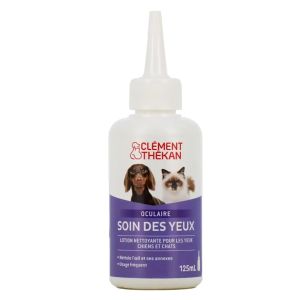 Clement-Thekan Soin des Yeux Chiens et Chats 125ml - Pharmacie Agnès Praden à Alès