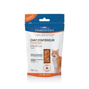 Francodex Friandises Pour Chat D'intérieur - 65 g - Pharmacie Agnès Praden à Alès