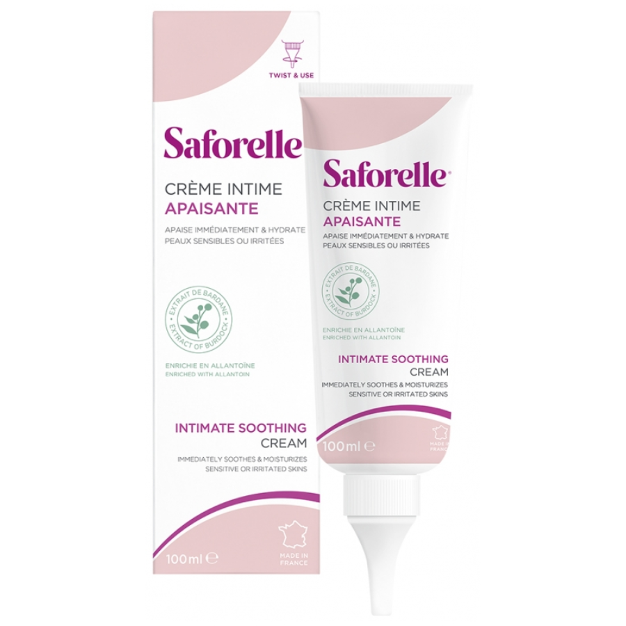 Saforelle Creme Apaisante 100 ml - Pharmacie Agnès Praden à Alès