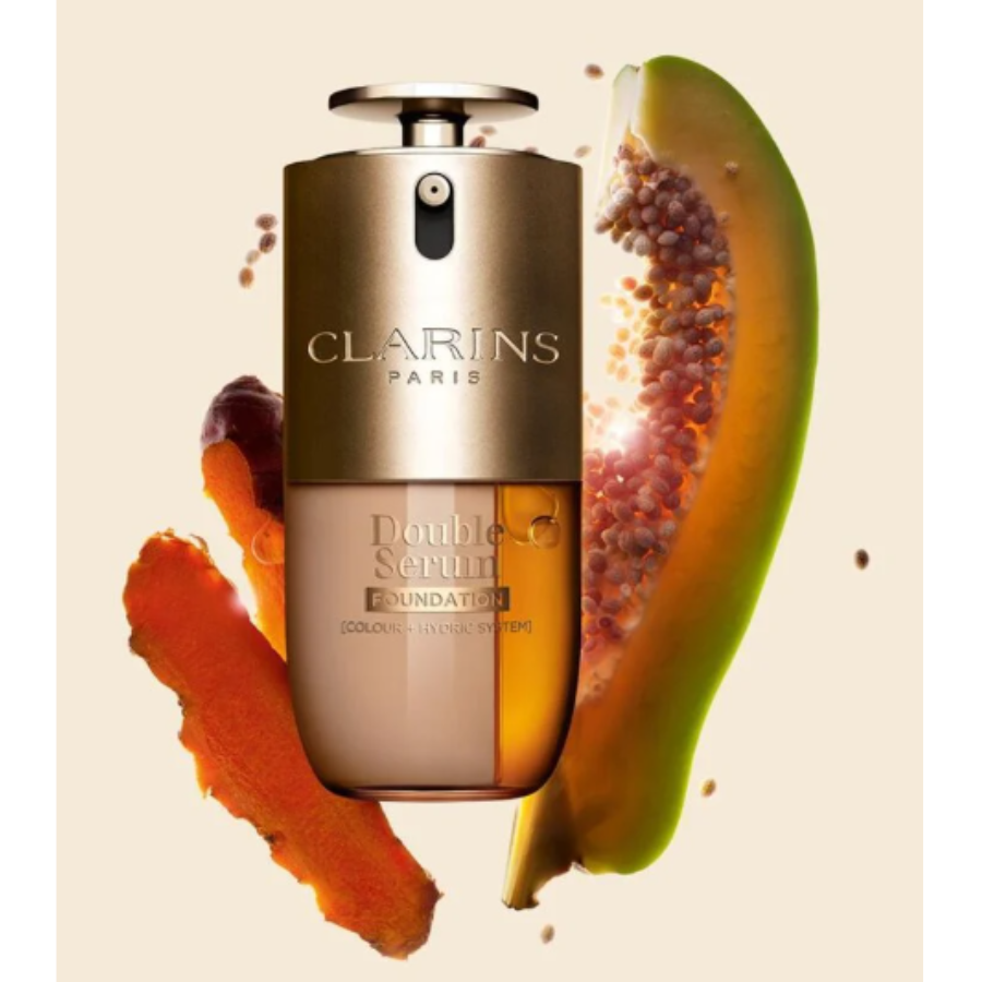 Clarins Double Sérum Fond de Teint M3N 30 ml - Pharmacie Agnès Praden à Alès