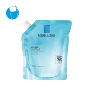 La Roche Posay Lipikar Surgras Douche Crème Eco Recharge 400ml - Pharmacie Agnès Praden à Alès
