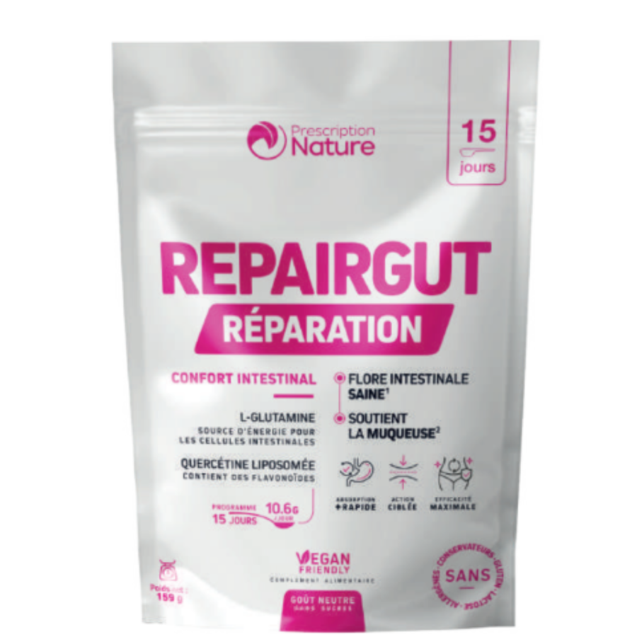 Prescription Nature Repairgut Doypack Confort Intestinal - Pharmacie Agnès Praden à Alès