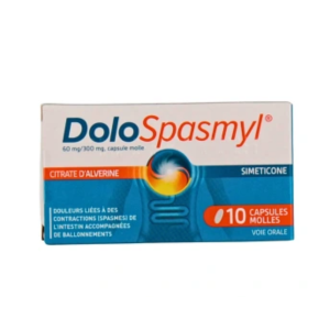 Dolospasmyl 30 capsules - Pharmacie Agnès Praden à Alès