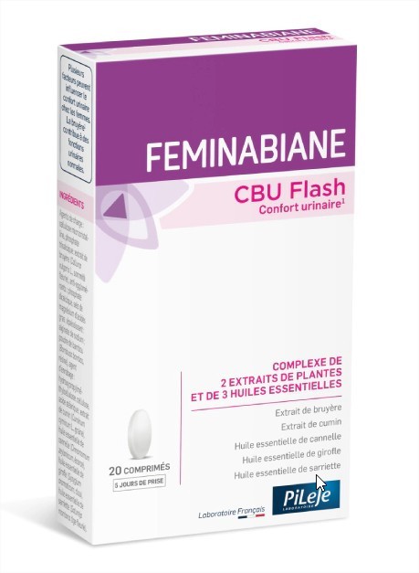 Pileje Feminabiane CBU Flash 20 Comprimés - Pharmacie Agnès Praden à Alès