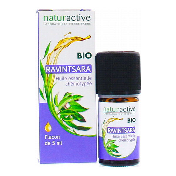 Naturactive Huile Essentielle Ravintsara  Bio 5 ml - Pharmacie Agnès Praden à Alès