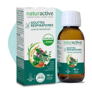 Naturactive Gouttes Respiratoires 90ml - Pharmacie Agnès Praden à Alès