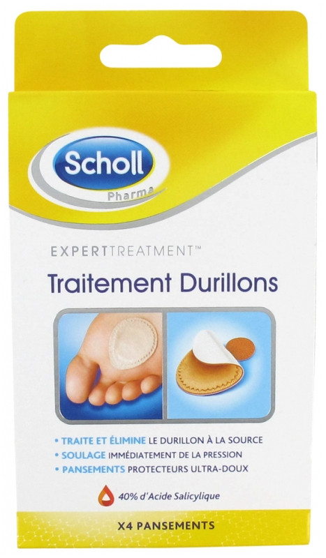 Scholl Traitement Durillons 4 Pansements - Pharmacie Agnès Praden à Alès