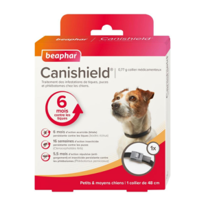 Beaphar Canishield Collier Petit et Moyen chien - Pharmacie Agnès Praden à Alès