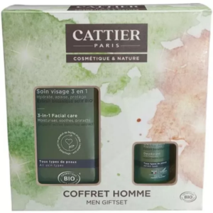 Cattier Coffret Homme Soin + Déo - Pharmacie Agnès Praden à Alès