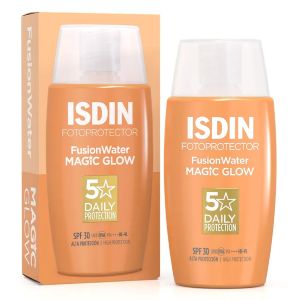 Isdin Fotoprotector Fusion Water Magic Glow Crème Solaire SPF30 50 ml - Pharmacie Agnès Praden à Alès