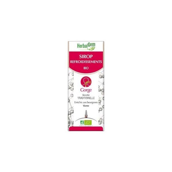 Herbalgem sirop refroidissement bio 150ml - Pharmacie Agnès Praden à Alès