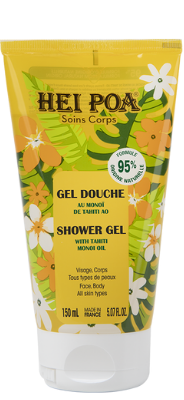 Hei Poa Gel douche monoi 150 ml - Pharmacie Agnès Praden à Alès