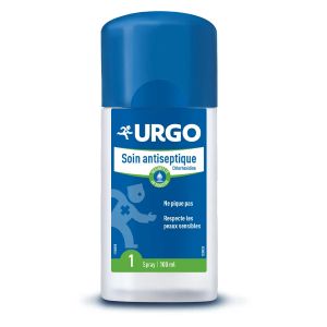 Urgo Soins Antiseptique Chlorhéxidine 100ml - Pharmacie Agnès Praden à Alès
